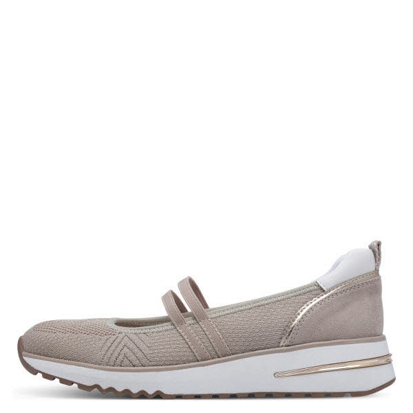 Marco Tozzi Woms Ballerina BEIGE - Bild 1