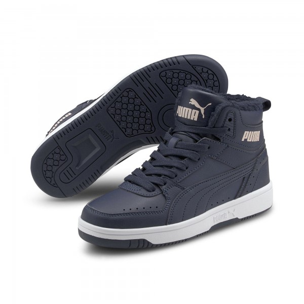 Puma Rebound Joy Fur Jr,PUMA BLACK- SCHWARZ