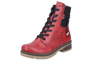 Rieker HWK Damen Stiefel ROT