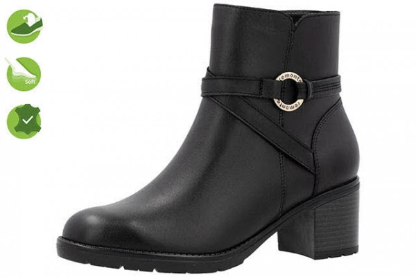 Remonte Stiefelette Schwarz
