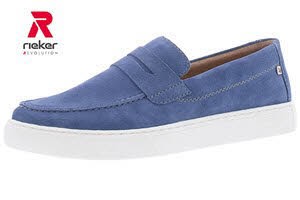 Rieker Evolution FSK Herren Halbschuhe BLAU