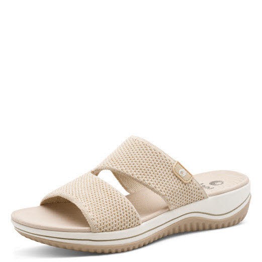 Jana Da.-Pantolette BEIGE/GOLD - Bild 1