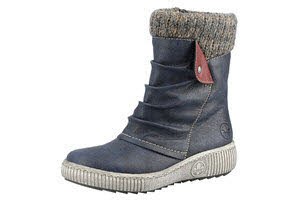 Rieker HWK Damen Stiefel Blau