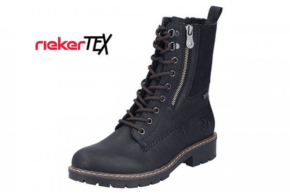Rieker HWK Damen Stiefel SCHWARZ