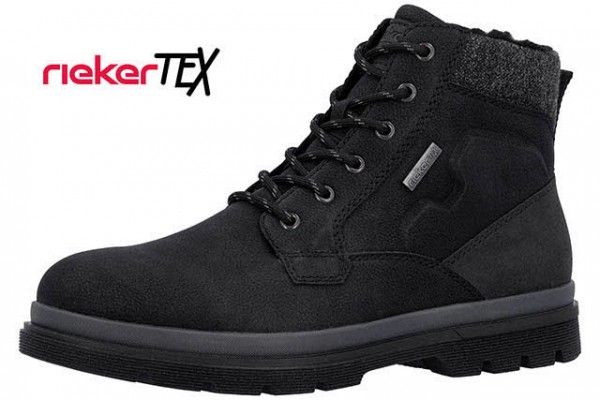 Rieker HWK Herren Stiefel SCHWARZ