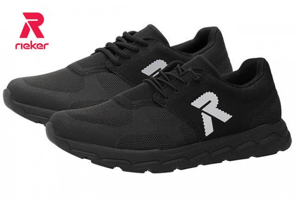 Rieker Evolution FSK Herren Halbschuhe SCHWARZ