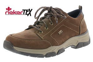 Rieker HWK Herren Halbschuhe braun