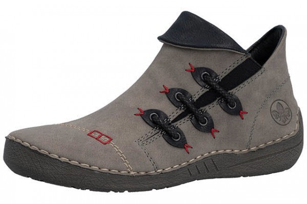 Rieker HWK Damen Stiefel grau
