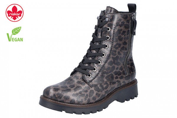 Rieker HWK Damen Stiefel BRAUN/KOMBI