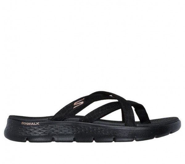 Skechers GO WALK FLEX SANDAL - SSSELENA Schwarz