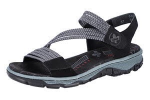 Rieker FSK Damen Sandalen SCHWARZ