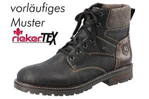 Rieker HWK Herren Stiefel SCHWARZ