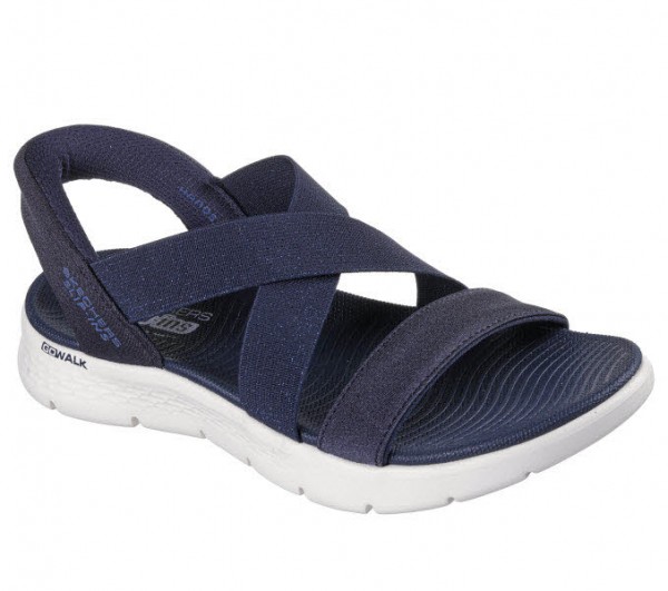 Skechers GO WALK FLEX SANDAL - GLIMMER UP Blau