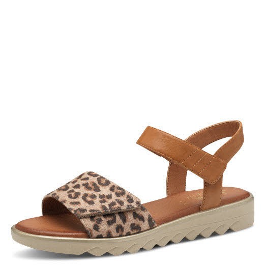 Jana Soft Line Women Sandals BRAUN KOMBI