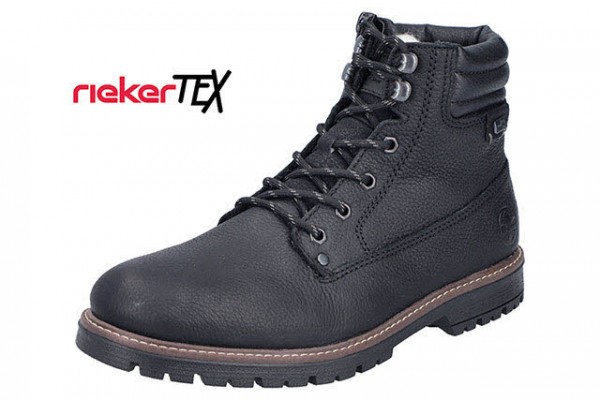 Rieker HWK Herren Stiefel SCHWARZ