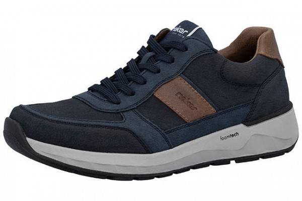 Rieker HWK Herren Halbschuhe BLAU