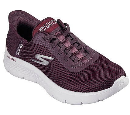 Skechers Slip-Ins GO WALK FLEX - GRAND ENTRY Rot