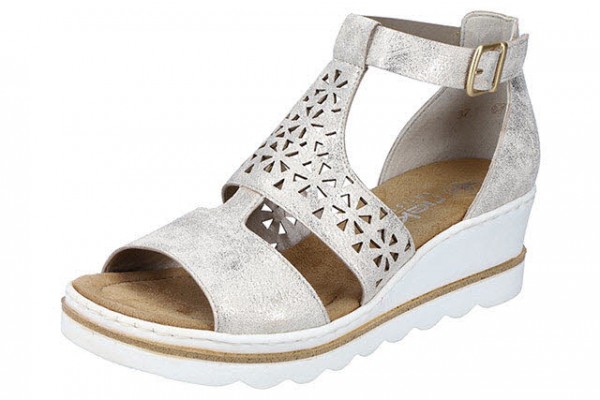 Rieker FSK Damen Sandalen GOLD