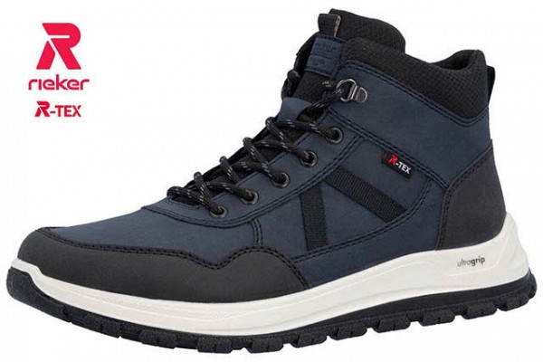 Rieker HWK Herren Stiefel Schwarz