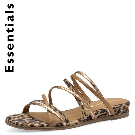 Tamaris Da.-Pantolette BEIGE/KOMBI