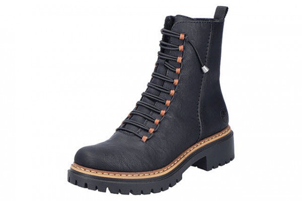 Rieker HWK Damen Stiefel SCHWARZ