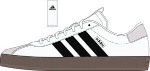 Adidas VL COURT 3.0 WEISS