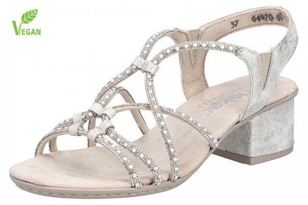Rieker FSK Damen Sandalen BEIGE/KOMBI