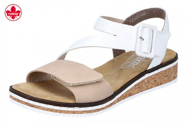 Rieker FSK Damen Sandalen BEIGE
