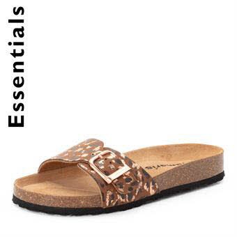 Tamaris Da.-Pantolette BRAUN/KOMBI