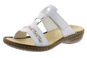 Rieker FSK Damen Sandalen WEISS