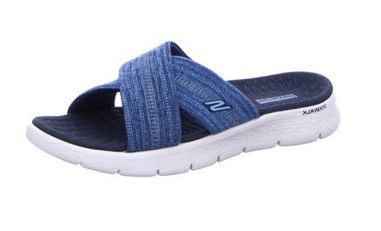 Skechers GO WALK FLEX SANDAL - IMPRESSED BLAU