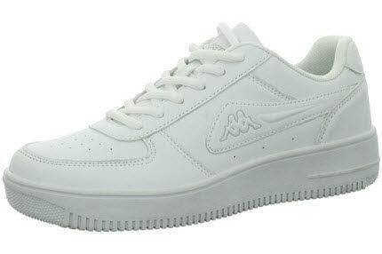Kappa BASH Footwear unisex,white/l`grey Weiss