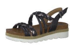 Marco Tozzi Woms Sandals Schwarz Bunt