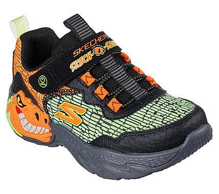 Skechers DINO-LIGHTS Schwarz Bunt