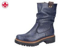 Rieker HWK Damen Stiefel Blau