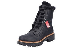 Rieker HWK Damen Stiefel SCHWARZ