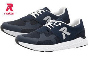 Rieker Evolution FSK Herren Halbschuhe BLAU