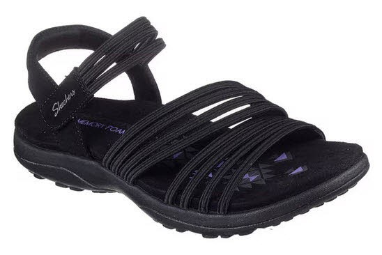 Skechers REGGAE SLIM - COFFEE RUN SCHWARZ
