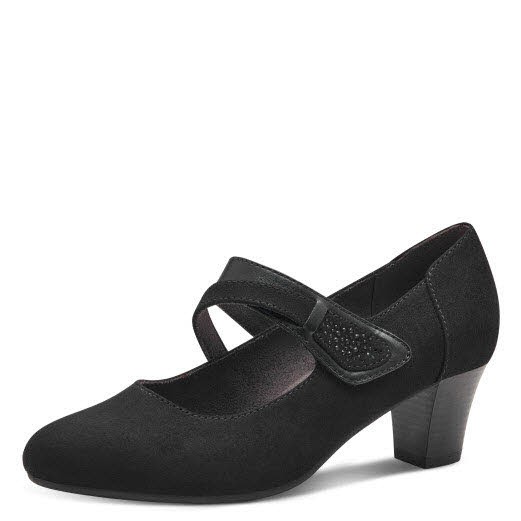 Jana Soft Line Da.-Slipper SCHWARZ