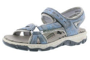 Rieker FSK Damen Sandalen BLAU