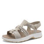 Jana Soft Line Da.-Sandalette beige