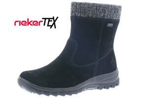 Rieker HWK Damen Stiefel SCHWARZ