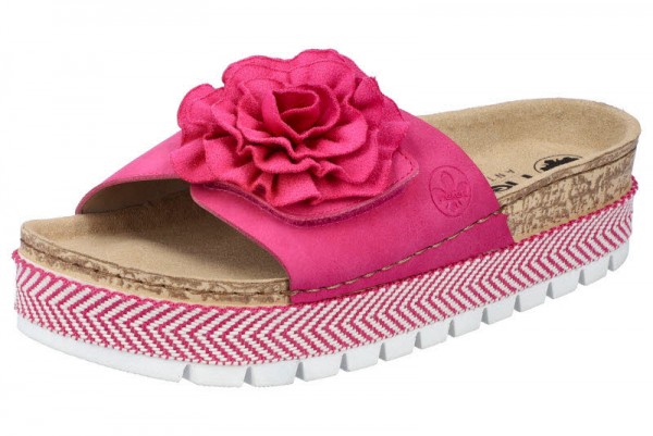 Rieker FSK Damen Sandalen magenta/fuchsia