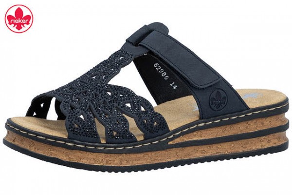 Rieker FSK Damen Sandalen blau