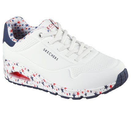 Skechers UNO - FREE STRYDE WEISS