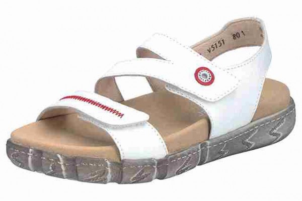 Rieker FSK Damen Sandalen Weiss
