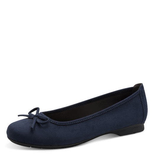 Jana Soft Line Da.-Ballerina BLAU - Bild 1