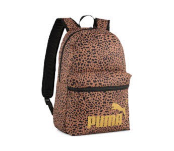 Puma PHASE AOP Backpack BRAUN SCHWARZ