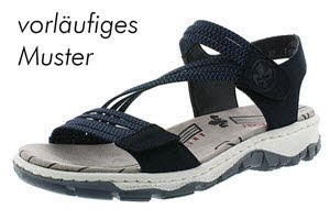 Rieker FSK Damen Sandalen ROT