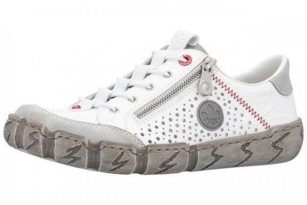 Rieker FSK Damen Halbschuhe WEISS